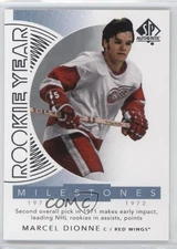2017-18 SP Authentic Rookie Year Milestones Marcel Dionne #RYM-MD HOF 0a4