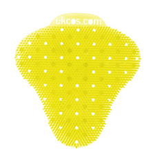 No Fragrance Anti-Splash Yellow Urinal Screen 12 per Box