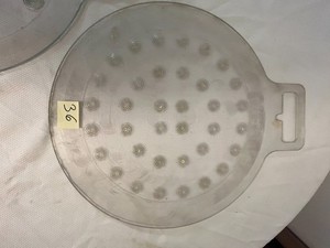 Dutchess 36 part Divider- Rounder clear plastic molding disc