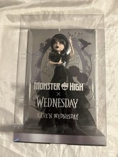 Monster High x Wednesday Addams Rave'N Dress Skullector Doll 2024 NEW