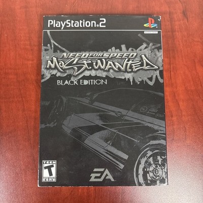 Need for Speed Most Wanted Black Edition Sony PlayStation 2 PS2 