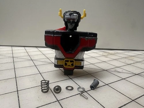 Vintage Voltron 6" Miniature Lion Diecast Bandai TOEI - Black lion TORSO ONLY