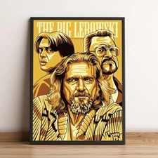 The Big Lebowski Print - Pop Culture Wall Decor - White Russian Drink Poster