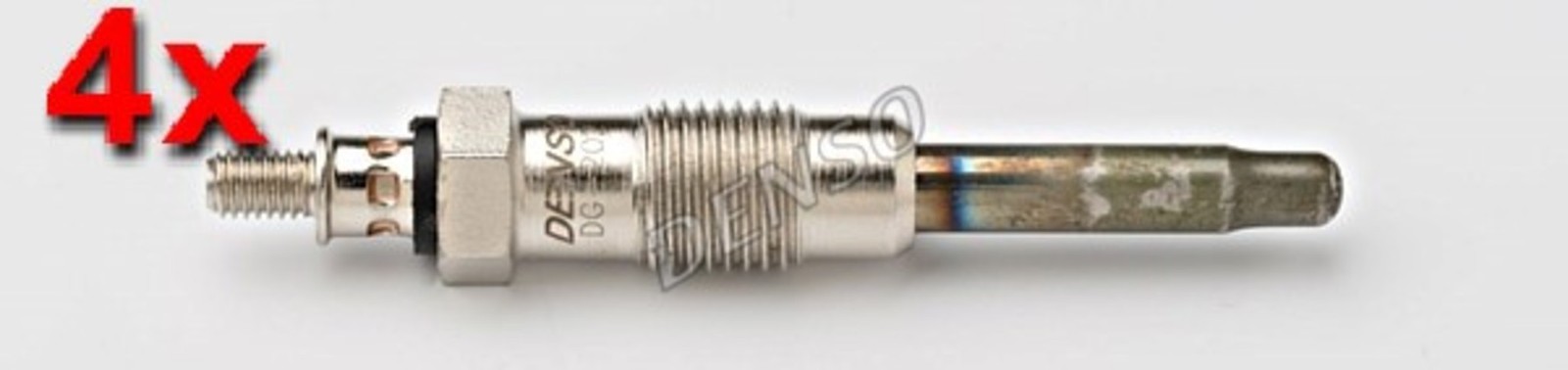 DENSO 4x Glow Plug For LAND ROVER Range Rover I 86-92