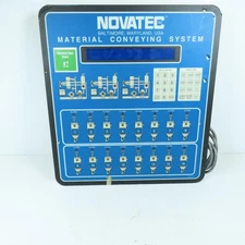Novatec MCS-116 Material Conveying System Control Panel Board 16-Station