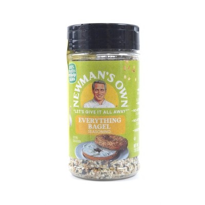 Newman's Own Everything Bagel Seasoning 7.91 oz Exp 6/2026