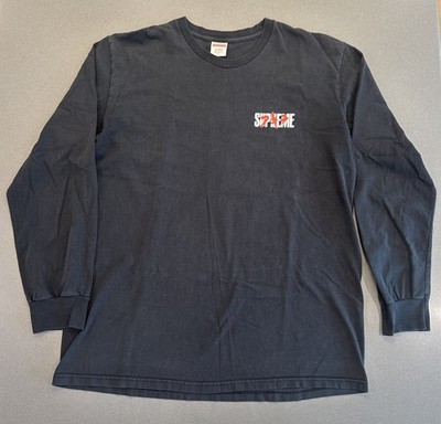 Supreme Akira Neo Tokyo Long Sleeve Tee Shirt Black Large USED