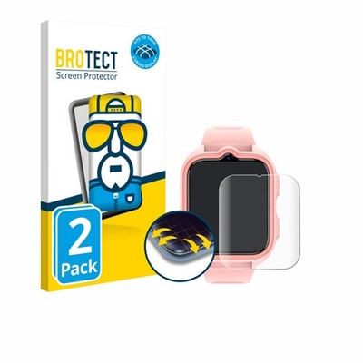 2x Blackview Z30 Kids Smartwatch Displayfolie Full-Cover Schutz