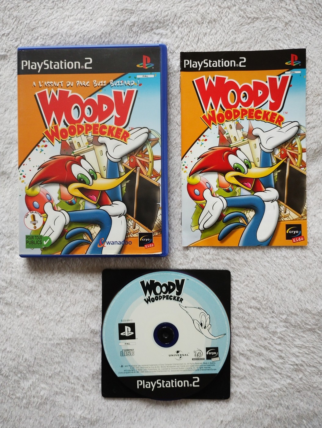 woody woodpecker PS2 PAL FR