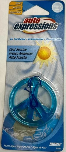 COOL SUNRISE AIR FRESHENER -PEACE SIGN