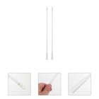 2 Pcs Fiberglass Blind Stick Curtain Rod With Hook For Vertical Blinds