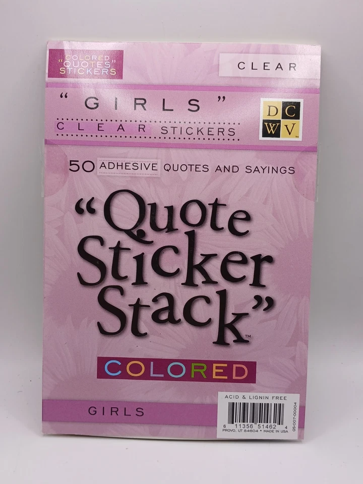 Pegatinas para manualidades álbumes de recortes cotización pegatina pila niñas y mascotas perros Foto 2 de 3