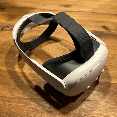 Meta Quest 3 128GB VR-Headset, Weiß, Inkl. Elite Headstrap Und Tasche