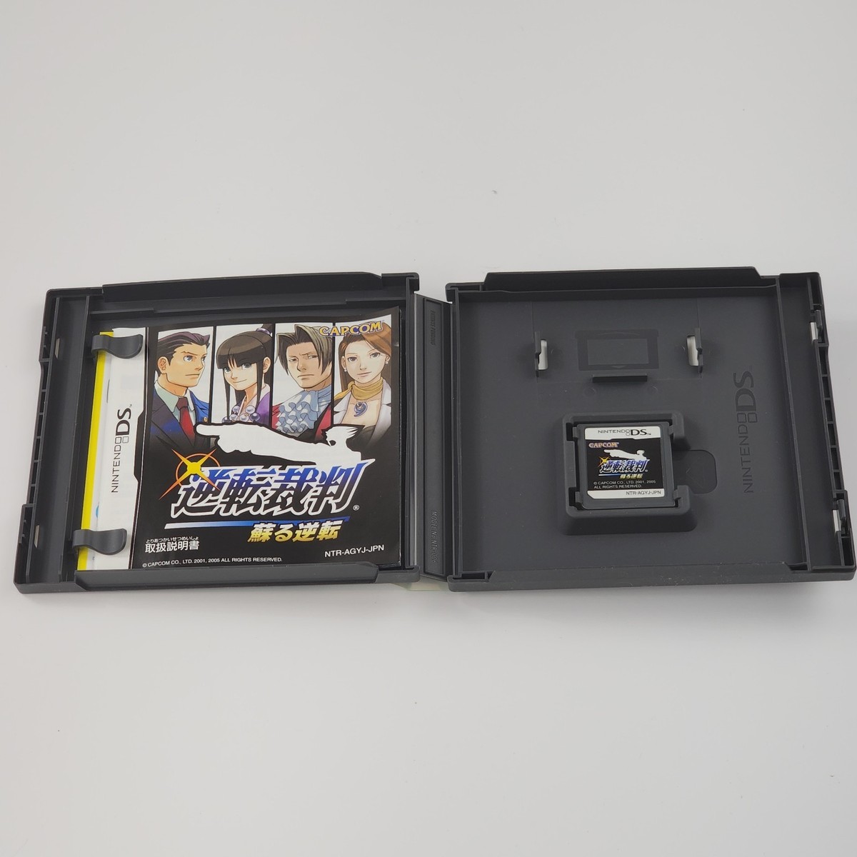 Nintendo DS Gyakuten Saiban 1 Phoenix Wright Ace Attorney Japanese