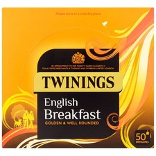 Twining English Breakfast Tea Bags Individually Wrapped x 300 0.10 per strip