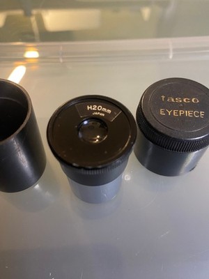   Tasco H 20mm Huygens-Okular Brennweite 20mm 0,96'' Hülse Made in Japan TOP  