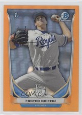 2014 Bowman Draft Chrome Orange Refractor 12/25 Foster Griffin #CDP24 14lm