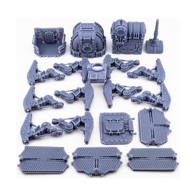 Lot Sci-Fi Loose Mini 3D Print Dieselpunk Walker Collection #1 NM
