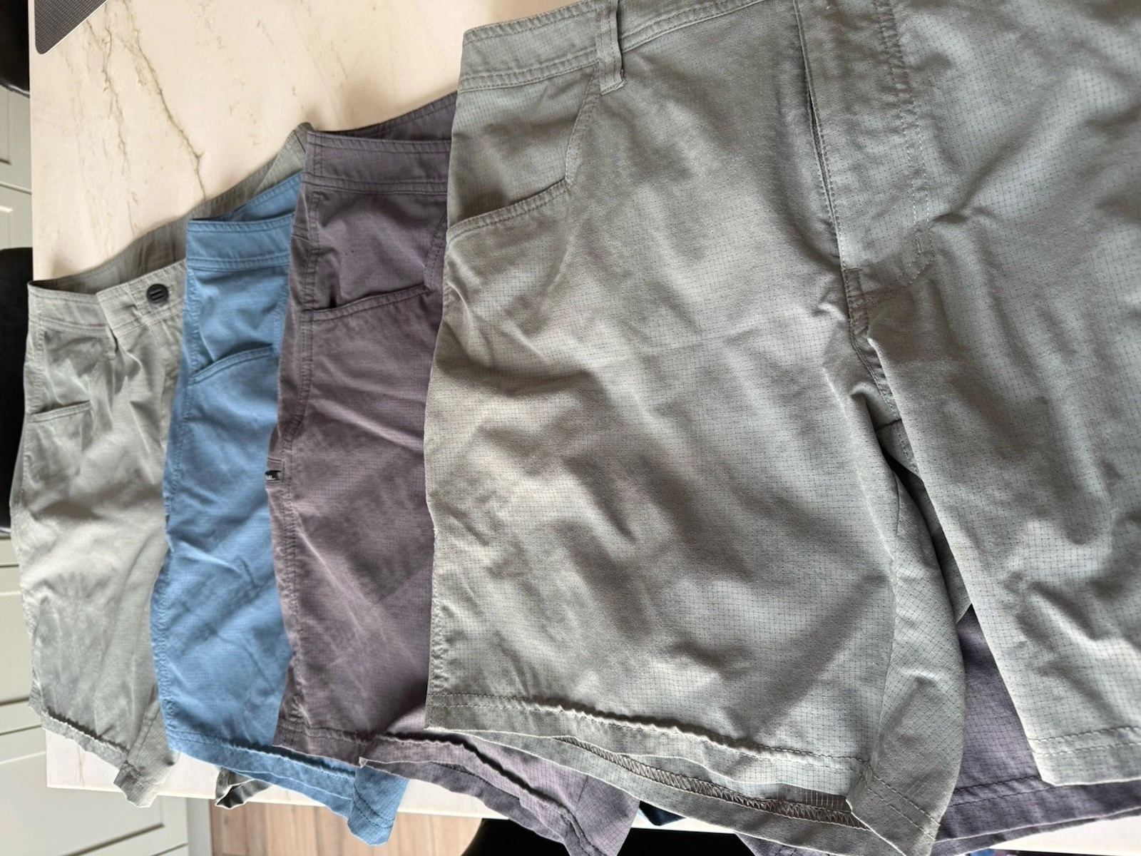 Kuhl Men's Upriser Shorts 8" Inseam, 4 PAIRS, Size 36 for Hiking Or Casual Wear
Opens in a new windo