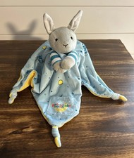 Goodnight Moon Bunny Plush Snuggler Lovey Security Blanket 14  Kids Preferred