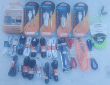 24pc Wholesale Lot USB Sync Cable Charger For iPhone 14 13 12 11 Pro XR SE X 8 7