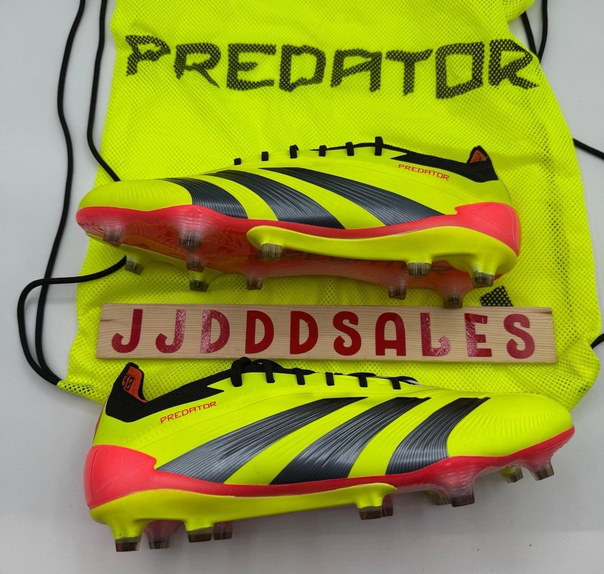 Adidas Predator Elite FG Men\'s Size 13 Citrus Energy Soccer Cleats IF5441 NEW adidas Predator Elite Turf Soccer Shoes TF - Energy Citrus  main image 4