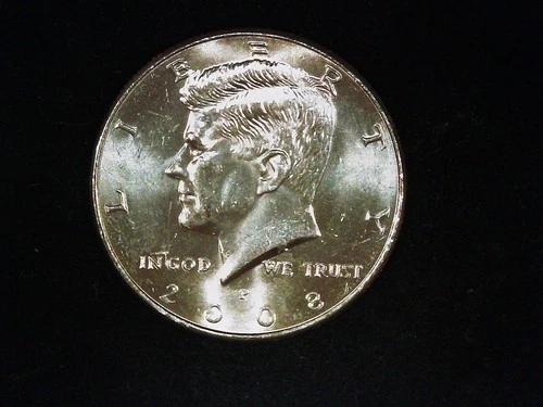 2008-P Kennedy Half Dollar AU++ (1). Free Shipping!
