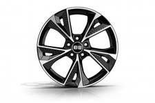 CERCHIO IN LEGA PER AUDI A4 7,5J17" 5X112 45 66,45 ELITE WHEELS LUSTER BLACK POL
