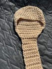 Knitted Tan Skull Cap for Infants