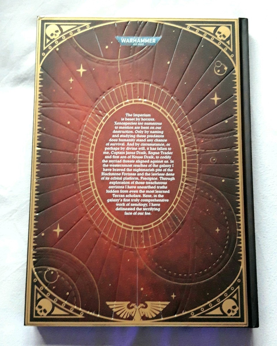 Liber Xenologis Hardback Book Black Library Warhammer 40k for sale