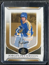 Pettersson, Jorgen - 2020-21 SP Signature Edition Legends - Gold Signature