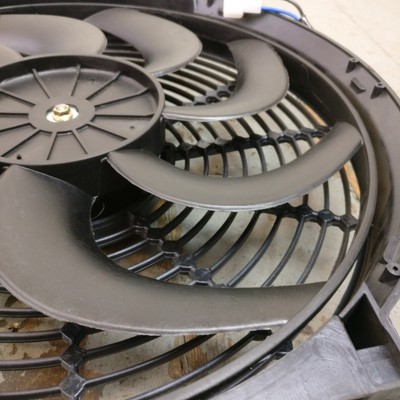 1976  CB300 14 Inch Super Duty Radiator Fan volume slim modern cooling