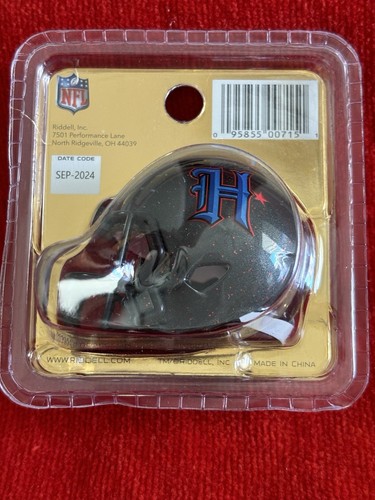Houston Texans Alternate 2024 Riddell Taschenhelm Limited Edition 1 of 525 - Bild 2 von 2