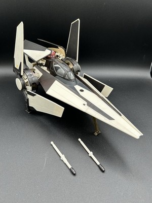 Star Wars 3.75'' Scale Imperial Shadow V-Wing Starfighter Rare! Near Complete!