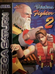 Sega Saturn Virtua Fighter 2 Game PAL Boxed Complete. + joypad included
