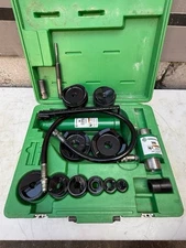 Greenlee 7310 SB Slug Buster KO Knockout Punch Set 1/2" - 4" , 767 Pump, #1