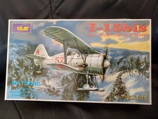 ICM Polikarpov I-15bis Chaika Soviet Fighter Biplane 1/72nd scale model kit.