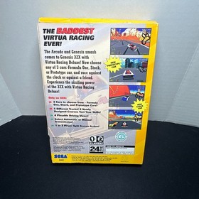Virtua Racing Deluxe (Sega Genesis 32X, 1994) Boxed Complete W/ Manual