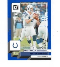 2022 Donruss Press Proof Blue #57 Peyton Manning Indianapolis  ID:58113