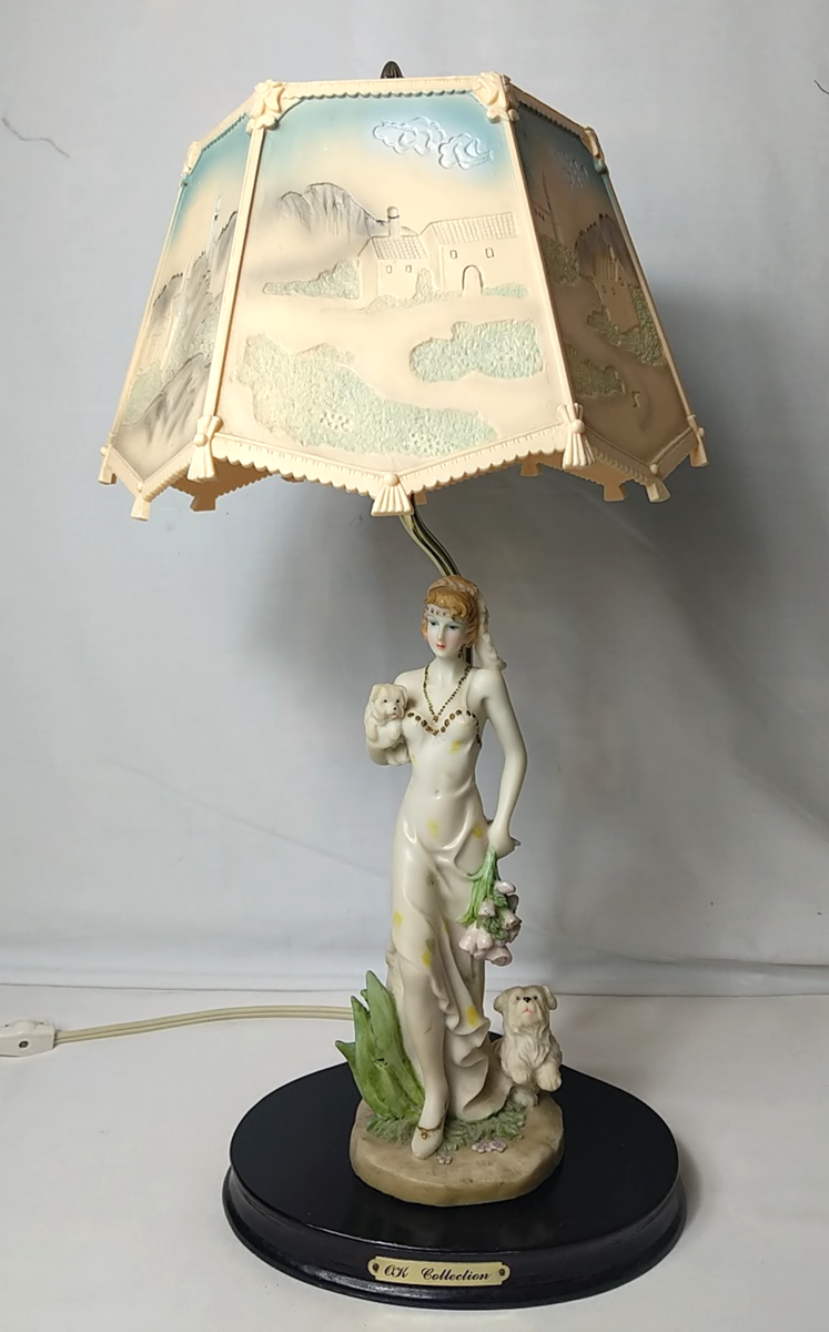 Rare OK Collection Lady Table Lamp 22