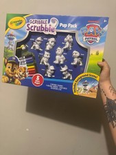 Crayola Scribble Scrubbie Paw Patrol Pup Pack Washable Coloring Toy NEW