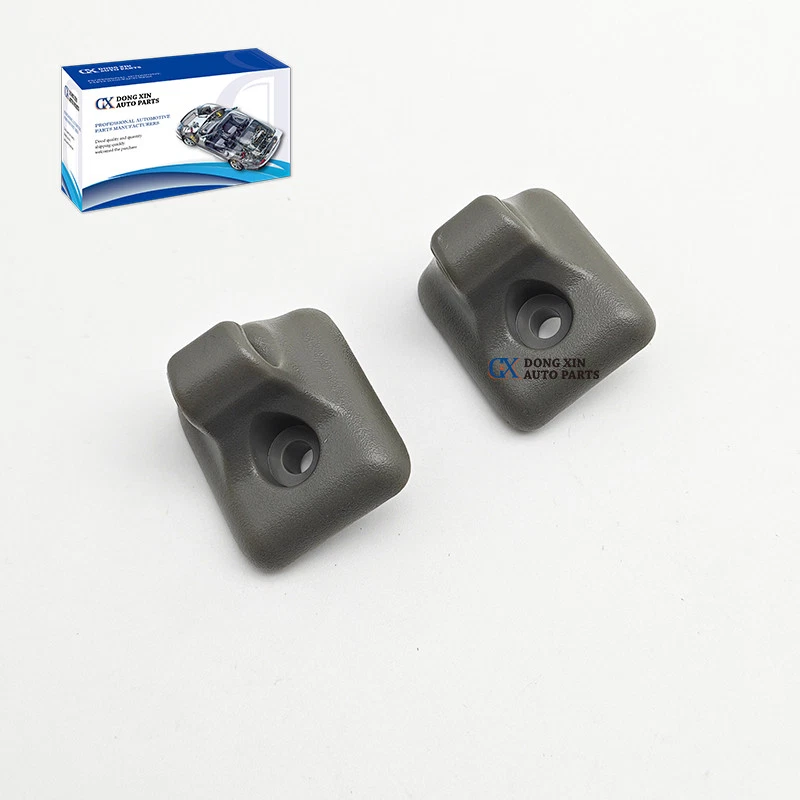 New 2 PCS Gray Sun visor Clips Fit Dodge Ram 1994-01 Jeep Grand Cherokee 93-98 - Image 2 of 4