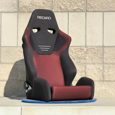 Recaro SR-6 KK100S Sport Seat   Kamui Black x Glass Mesh Red