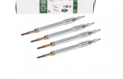4 x 2.0 Ingenium Glow Plugs Disco Sport / Velar / Evoque / Jag LR116117 JDE42075 - Picture 2 of 2