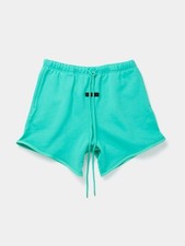 Fear of God Essentials FW23 Sweat Shorts 'Mint Leaf' - Size X-Small