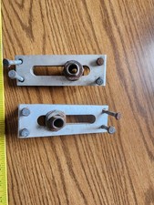 Quickie Manual Wheelchair Rear Wheel Axle Plate Pair With hardware bolts