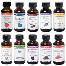 LorAnn Super Strength Fruity Flavor Variety Pack #1 Ten 1 oz Bottles