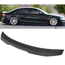 Rear Trunk Spoiler Wing Compatible for 2017-2024 Audi A4 S4 B9 Sedan Models High