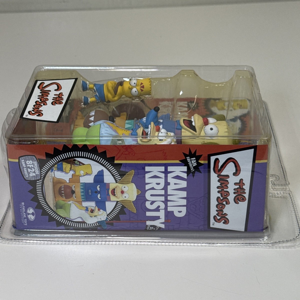 The Simpsons Kamp Krusty Figures Episode 8f24 McFarlane Toys