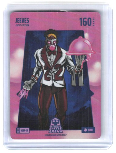 Bo Jackson Battle Arena - Jeeves - Battlefoil - Gum-#BGBF-28